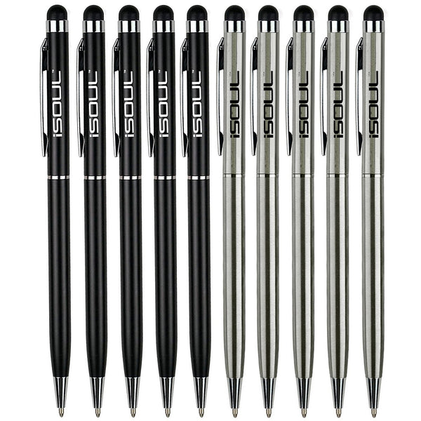 iSoul Stylus Touch Pens For Any Touch Screen Phones & Tablets - 5 Pack - TradeNRG UK